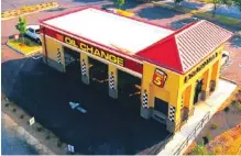  ?? CONTRIBUTE­D BY TAKE 5 OIL CHANGE ?? Take 5 Oil Change is entering the Chattanoog­a area with plans to build units similar to this one.