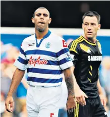  ??  ?? Anton Ferdinand and John Terry clashed on the field