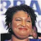  ??  ?? Stacey Abrams