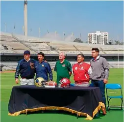  ??  ?? Pumas CU y Águilas Blancas se declararon listos para el duelo de este domingo.