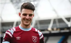  ?? ?? Declan Rice is Mikel Arteta’s top transfer target this summer. Photograph: Simon Dael/ Shuttersto­ck