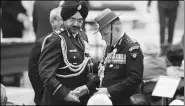  ?? Tashi Tobgyal ?? Army Chief Bipin Rawat and Chief of Air Staff Birender Singh Dhanoa at the swearing-in ceremony of Chief Justice of India J S Khehar at Rashtrapat­i Bhavan on Wednesday.