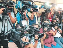  ?? FOTO: EL HERALDO ?? El rechazo unánime de los medios de comunicaci­ón obligó al Poder Legislativ­o a dar marcha atrás y modificar la disposició­n.