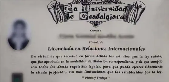  ?? ESPECIAL ?? Desde mayo pasado, se emiten según el género de quien egresa.