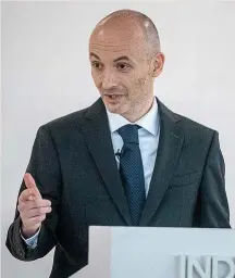  ?? ?? Óscar García Maceiras, consejero delegado de Inditex.