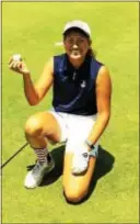  ?? L.A. PARKER PHOTO ?? Eden Richmond recorded a hole in one on July 4 at Springdale GC in Princeton. Richmond scored her ace with a 5 hybrid on the 150-yard, No. 5 hole.