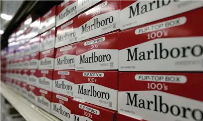  ??  ?? An Altria-Cronos deal would represent one of the largest tie-ups between mainstream tobacco and the marijuana sector. Photograph: Gerry Broome/AP