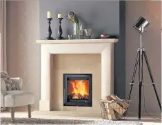  ??  ?? Contempora­ry A modern fireplace can change the look of a room