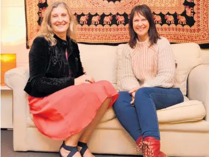  ?? Photo / Paul Brooks ?? Friends Carla Langmead and Julie Dean have formed Evolv Wellbeing Centre.