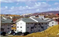  ?? (Daniel Case/Wikimedia Commons) ?? A VIEW of Kiryas Joel, in the town of Monroe, New York.