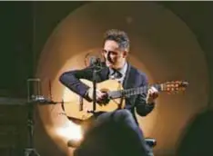  ?? |CORTESÍA ?? Jorge Drexler está de gira con Silente.