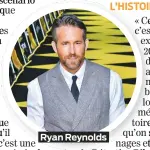  ??  ?? Ryan Reynolds