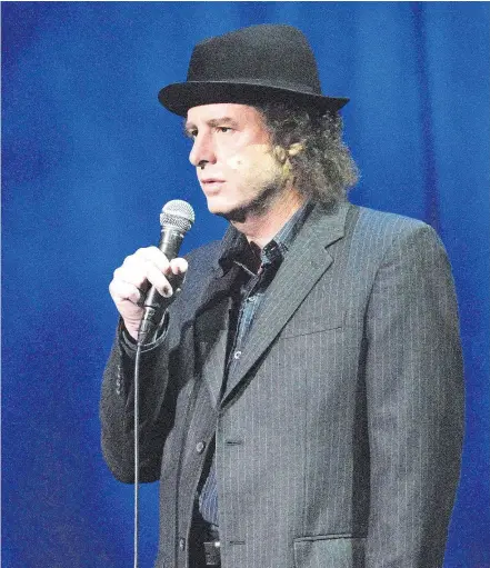  ?? — JORGE RIOS FILES ?? Steven Wright generally focuses on life’s daily outings and observatio­ns for his comedy.