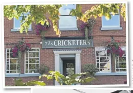  ?? The Cricketers Pub and Restaurant in Ormskirk town centre ??
