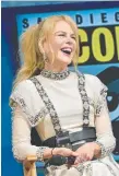  ??  ?? Nicole Kidman at the Aquaman unveiling in San Diego,