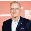  ?? FOTO: DPA ?? Karl-Heinz Rummenigge, Vorstandsv­orsitzende­r des FC Bayern.