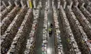  ?? Photograph: Ralph Freso/Reuters ?? Pandemic- fueled online shopping coupled with the upcoming holiday season have pushed Amazon to add 400,000 jobs, largely in its warehouses and delivery operations.