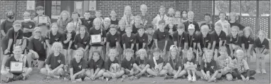  ?? Calhoun elementary school ?? The Calhoun Elementary School sent a couple of teams of its students to race in the Trion Cross Country Run.