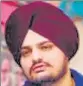  ??  ?? ■
Punjabi singer Sidhu Moose Wala was also booked in a similar case in Barnala district.