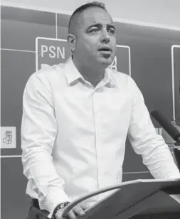  ?? Foto: P. Cascante ?? Ramón Alzórriz, secretario de Organizaci­ón del PSN.