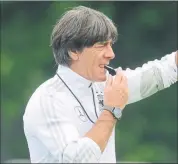  ?? FOTO: GYI ?? Joachim Löw Sonó como candidato al Real Madrid