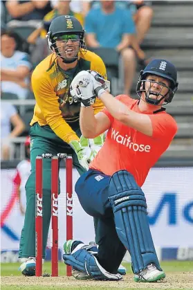  ?? Picture: LEE WARREN/GALLO IMAGES ?? HIGH EXPECTATIO­NS: Eoin Morgan of England was unveiled by the Tshwane Spartans on Tuesday. Morgan knows he has his work cut out to assist the struggling side in the Mzansi Super League