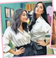  ??  ?? Alia Bhatt and Katrina Kaif