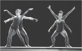  ??  ?? Above: Dores André (center) plays “Salome,” whose sexual awakening when she turns 16 ends with a grim denouement. Left: “Fearful Symmetries” returns for Progam 5 of the San Francisco Ballet.