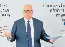  ?? Sir John Key ?? David Hisco was well liked and did a great job for ANZ, says Key, which meant his exit upset a lot of people.
It wasn’t that everyone was asleep at the wheel and not minding the credit card bills. It wasn’t as straight forward as that.