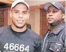  ?? ?? WITH Brazilian football legend Ronaldo in 2005.