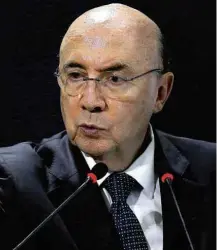  ?? Adriano Machado/Reuters ?? O ministro da Fazenda, Henrique Meirelles, em Brasília