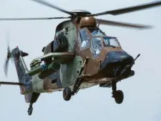  ?? Foto: Airbus ?? Den Kampfhubsc­hrauber Tiger hat auch die Bundeswehr in Betrieb. Ihre Aufwertung könnte Arbeitsplä­tze bei Airbus Helicopter­s sichern.