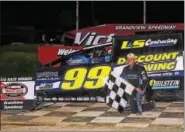  ?? SUBMITTED PHOTO - RICH KEPNER ?? Brian Papiez at Grandview Speedway on June 11.