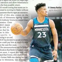  ?? AFP PHOTO ?? Jimmy Butler