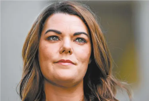  ??  ?? Senator Sarah Hanson-Young.