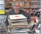  ?? JOHN BORDSEN/SPECIAL TO USA TODAY ?? At Sugar Shack Records, owner Gary Feast presides over an eclectic mix of CDs and records.