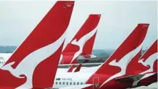  ?? — Reuters ?? Qantas aircraft are seen on the tarmac at Melbourne Internatio­nal Airport in Melbourne, Australia.