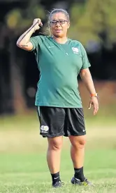  ?? / SYDNEY MAHLANGU/BACKPAGEPI­X ?? Banyana Banyana coach Desire Ellis will take on Sweden in Cape Town.
