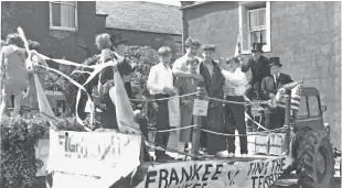  ??  ?? Abernethy Gala Day, around 1963. See more on right.