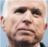  ??  ?? Sen. John McCain