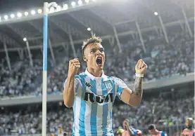  ?? AGENCIA EFE ?? Toro. Lautaro Martínez es el 9 que quiere Coudet, sí o sí.