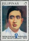  ?? ?? Wenceslao Vinzons, World War II hero & martyr of Bicol region, member of the Sia family