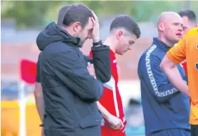  ??  ?? Gutted Dave Mackay saw his Stirling Albion side slip up in the title race