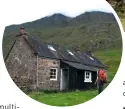  ??  ?? Above: Greg’s Hut. Inset: Shenavall bothy.