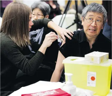  ?? — POSTMEDIA NEWS FILES ?? The flu can cause severe illness, leading to hospitaliz­ation or even death. The best way to prevent infection is to get a seasonal flu vaccinatio­n each year.