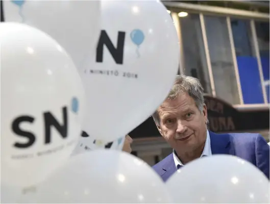  ?? LEHTIKUVA / JUSSI NUKARI ?? Sauli Niinistö