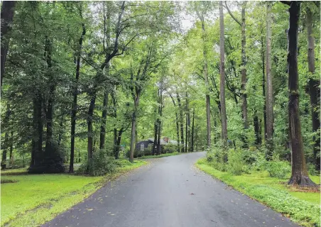  ??  ?? Glen Farms, a developmen­t in Elkton, Maryland, is featured in the Douglas Tallamy book Nature's Best Hope: A New Approach to Conservati­on that Starts in Your Yard. The wildlife ecologist wants everyone to see their patches of land as part of a giant ecological quilt.