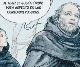  ?? LUMEN ?? El nuevo Guillermo. El monje franciscan­o Guillermo de Baskervill­e se parece a Marlon Brando, lo que destaca que no se basa en el filme, sino en el libro