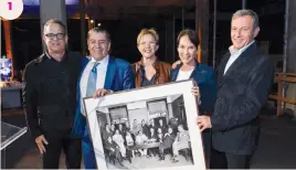  ??  ?? 1 1. FROM LEFT, Tom Hanks, Haim Saban, Annette Bening, Cheryl Saban and Bob Eiger. (SAPMA) • 2. FROM LEFT, Ruti Heilpern, Eli Zohar, Lena Krindlein and Israel Makov. (Aviv Chofi) • 3. YULI EDELSTEIN (left) and Yair Seroussi. (Udi Goren) • 4. FROM LEFT,...