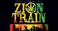  ??  ?? Logo Un’immagine scelta dagli Zion Train per rappresent­ar e il gruppo. Gli artisti inglesi saranno ospiti d’eccezione al festival